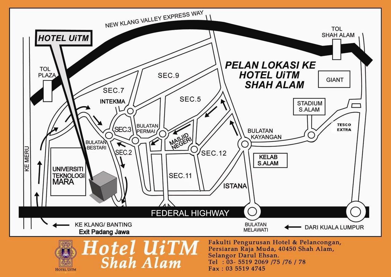 Hotel Uitm Shah Alam Exteriér fotografie